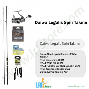 Daiwa legalis Spin Takımı